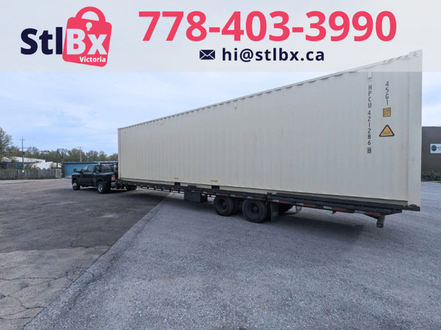 One Trip 40ft High Cube Storage Container for Sale in Vancouver in Other in Burnaby/New Westminster - Image 2