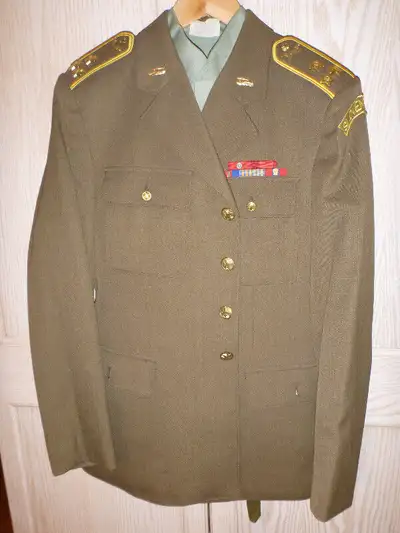 Vintage 1960-1989 Czechoslovak Peoples Army (Socialist Republic) land forces- tank division. Colonel...