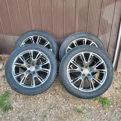 Hi, I have srt rims for sale.... they were used for winter so some blemishes..... you cud possibly s...
