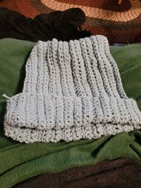 Crocheted adult winter hat