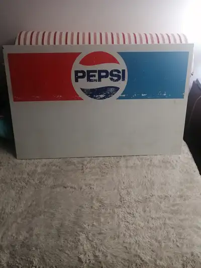 Antique Pepsi sign, View more