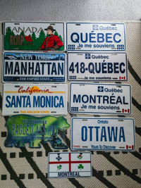 Souvenir License Plate