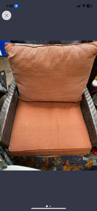 Metal Wicker Chair
