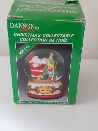 Danson Inc - Musical Snow Globe with Santa - Plays Jingle Bells, View more