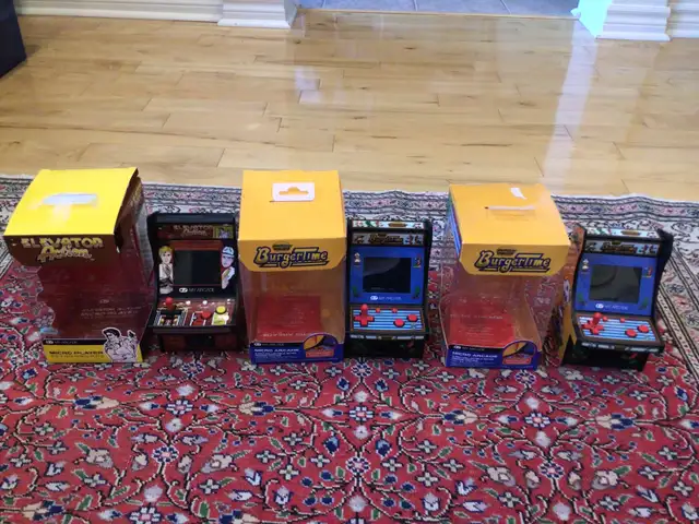 Micro Arcade games Burgertime & Elevator Action. in Older Generation in Barrie - Image 2