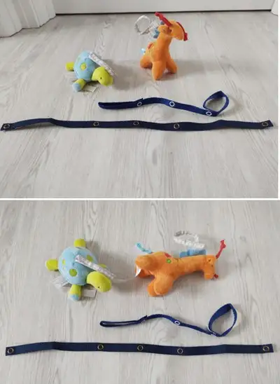 Stroller straps & toys, View more