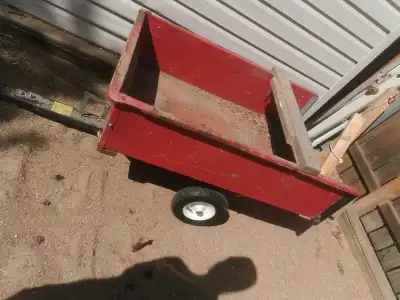 atv/utilty trailer brand new tires good shape haul water with it and haul trees and dirt 150 firm