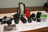 Canon AE-1 Complete Camera Package $200