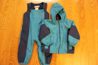 24 month Columbia fleece lined jacket and light snowpants