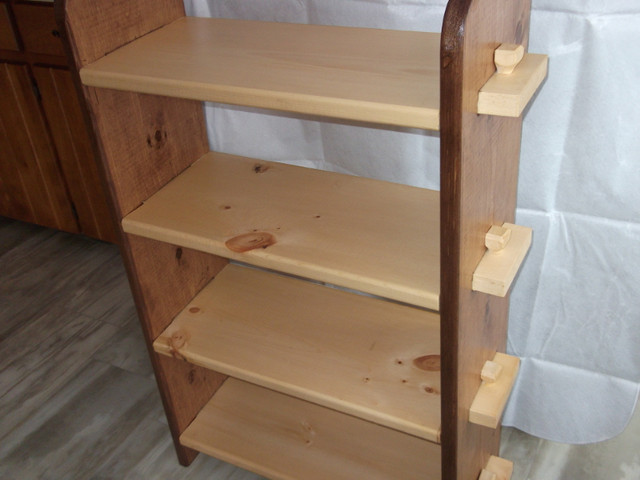 Rustic Modern solid pine shelving unit in Bookcases & Shelving Units in Charlottetown - Image 4