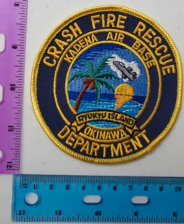 Okinawa air base Japan crash fire patch US force marine army 63436970610179123