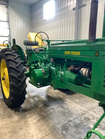 3-ANTIQUE MODEL G JOHN DEERE TRACTORS, View more