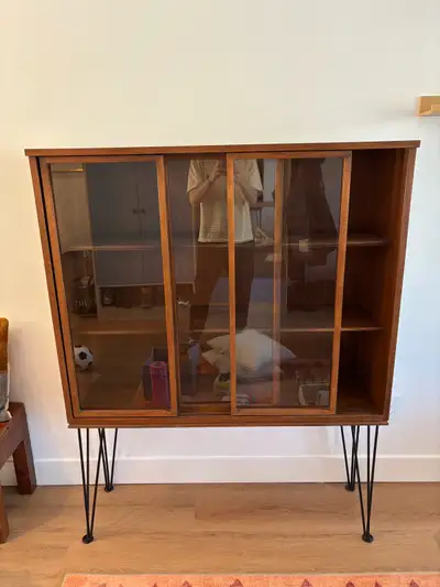 MCM solid wood bookcase, View more