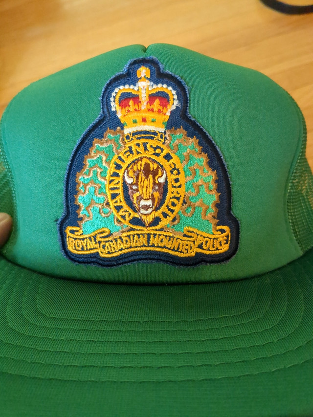 Rcmp vintage snapback trucker hat in Arts & Collectibles in Winnipeg - Image 2