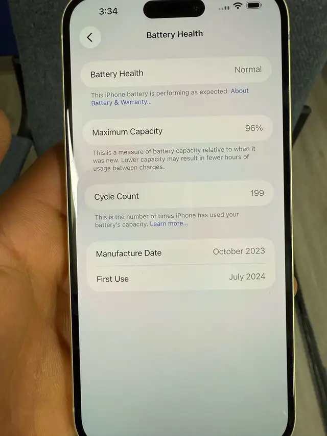 iPhone 15 plus unlocked like new in Cell Phones in Ottawa - Image 5