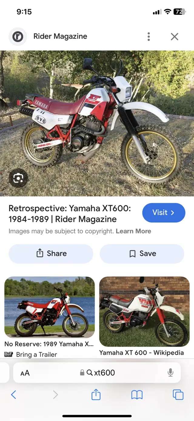 looking for project bike XR/XT/RT/DR.. etc in Dirt Bikes & Motocross in Cape Breton - Image 3