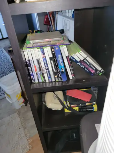 Xbox one s ,games ,2 wire lees controler and wireless headphones, View more