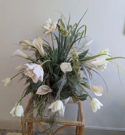 Decorative Floral in stand, View more