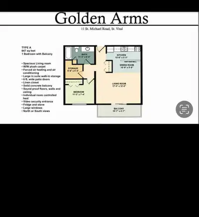Sublet July 31st 1 bed 1 bath apartment st vital