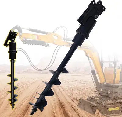HYDRAULIC AUGERS FOR 1 TO 2T EXCAVATORS 25MM PINS CALL5064613657, View more