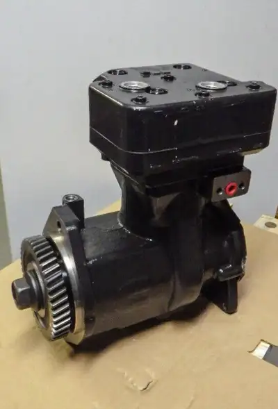 Please contact for price. Rebuilt Cummins/Wabco ISC ISL Air Compressor. 18.7 cfm 85mm with 42 tooth...