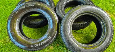 Slightly used winter tires up for sale. 2 Bridgstone Blizzak 2 Goodyear Ultragrip Ice Still in very...