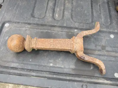 Old Cast Iron Fire Iron Piece, View more