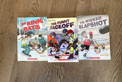3 Hockey Books, View more