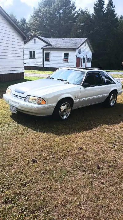 1990 mustang lx in excellent condition, lots of tasteful upgrades. Cirvinis fiberglass hood and hatc...