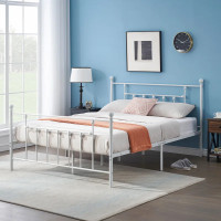 Queen bed frame and mattress available like new.