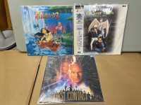 Japanese Widescreen LD Laserdisc Lot