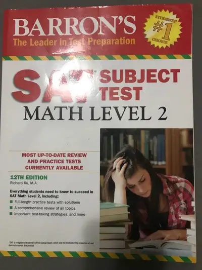 SAT Mathematics subjec tests prep, View more