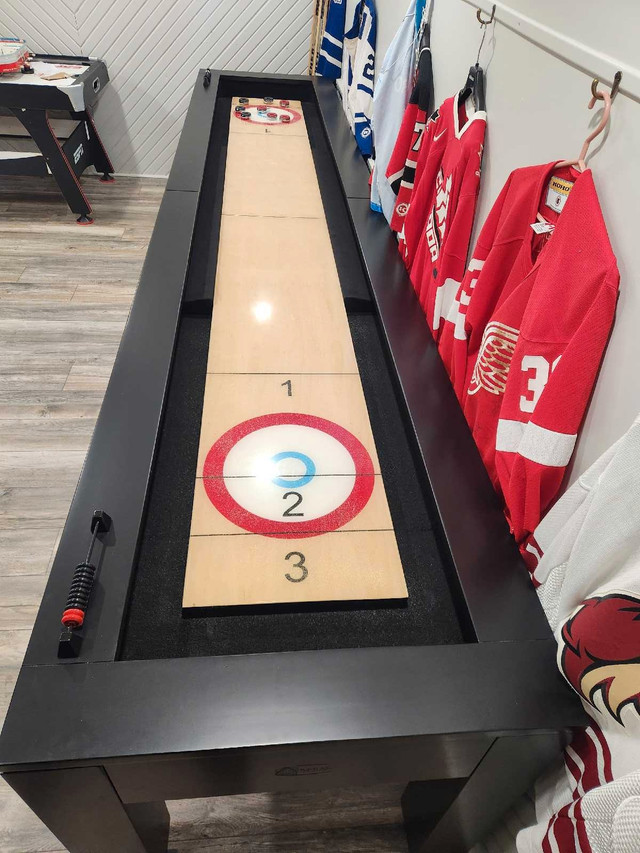 New 12 foot & 9 foot Curling Shuffleboard Tables  in Other in Kitchener / Waterloo - Image 4