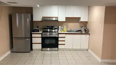 2 bedroom + 1 bath Walkout basement