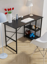 47”wide desk with 2 storage shelves, New ,delivery available.