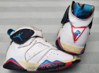 toddler air jordan 7 Orion blue sz 7C, View more