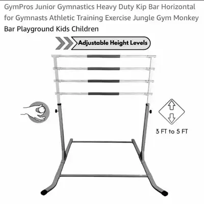 Wonderful gymnasts bar age between 7 years to adult age very str, View more