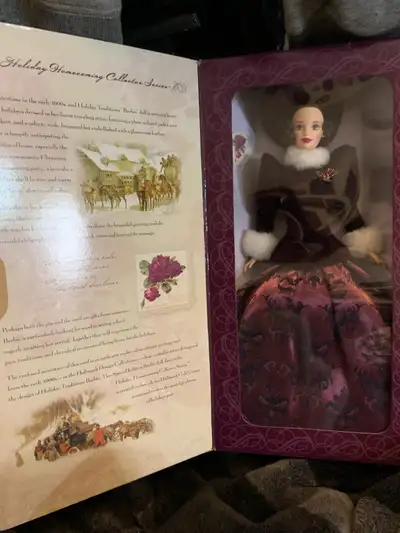This is a Holiday Traditions Barbie - Holiday Homecoming Collector Series Special Edition, still in...