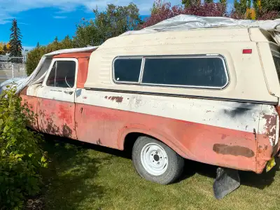 For restoring. I drove it into the back yard, been parked there over a year now. NO brakes 223 engin...