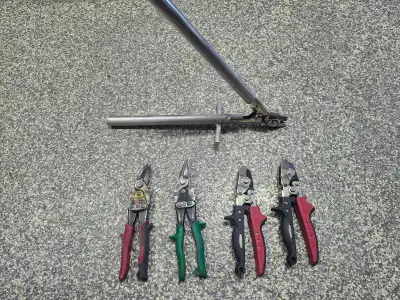 Pinces métal acier encocheuse N1R Malco Wiss Stanley Hand Notche, View more