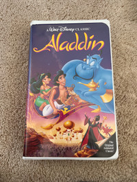 Walt Disney’s Aladdin VHS Black Diamond Editon