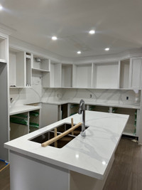 Quartz granite kitchen countertops