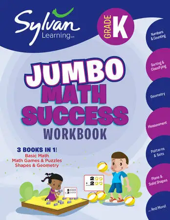 Kindergarten Jumbo Math Success Workbook 9780375430480, View more