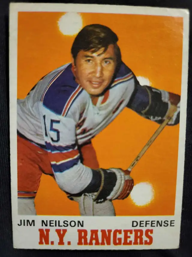 1970-71 OPC Jim Neilson #185  in Arts & Collectibles in Bedford - Image 2