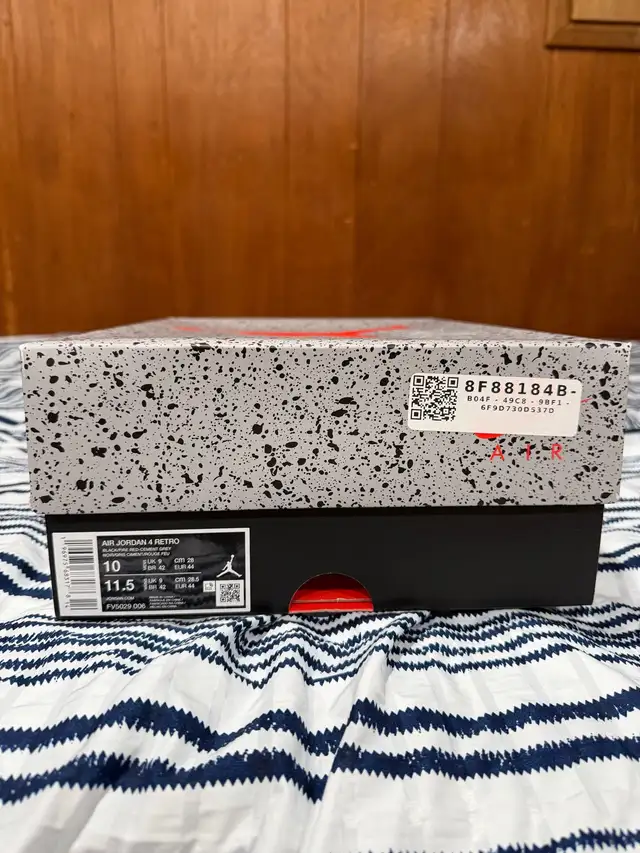 Jordan 4 Retro Bred Reimagined in Men's Shoes in Calgary - Image 6