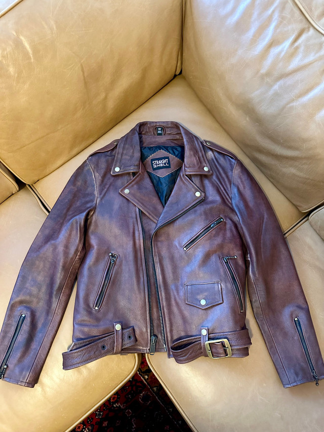 Cafe Racer Jacket - Straight to Hell in Men's in City of Toronto