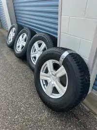 265/70r17 Sailun Ice Blazer winter tires RTX alloy wheels Yukon