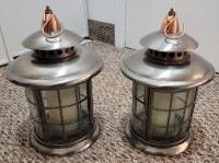 Copper vintage lanterns