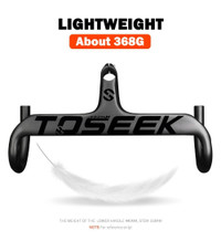 Toseek Carbon fibre integrated handlebars