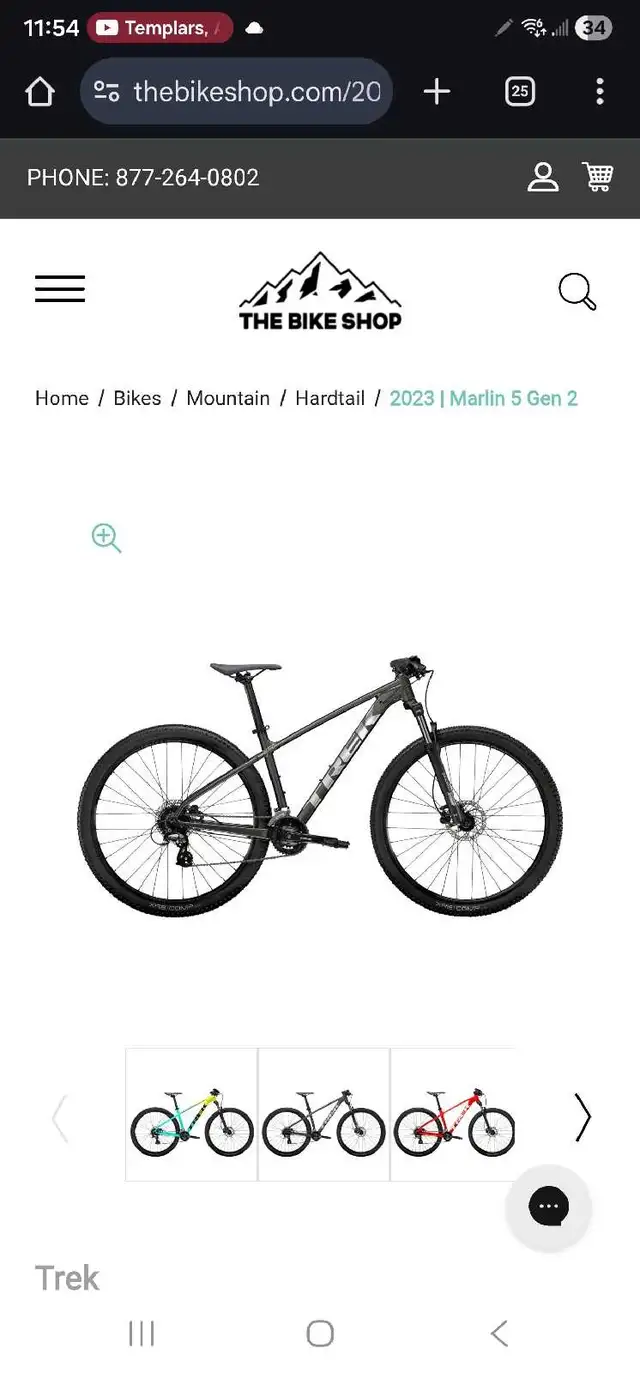 Trek marlin 5 and Scott genius 720 plus in Mountain in Stratford - Image 5